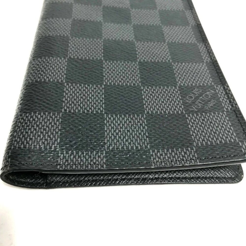 LOUIS VUITTON R20975 Damier Graphite Agenda-Posh Card Case Notebook cover - Picture 6 of 9